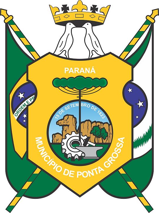 Brasão da cidade paranaense de Ponta Grossa