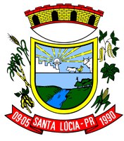 Brasão do município de Santa Lúcia
