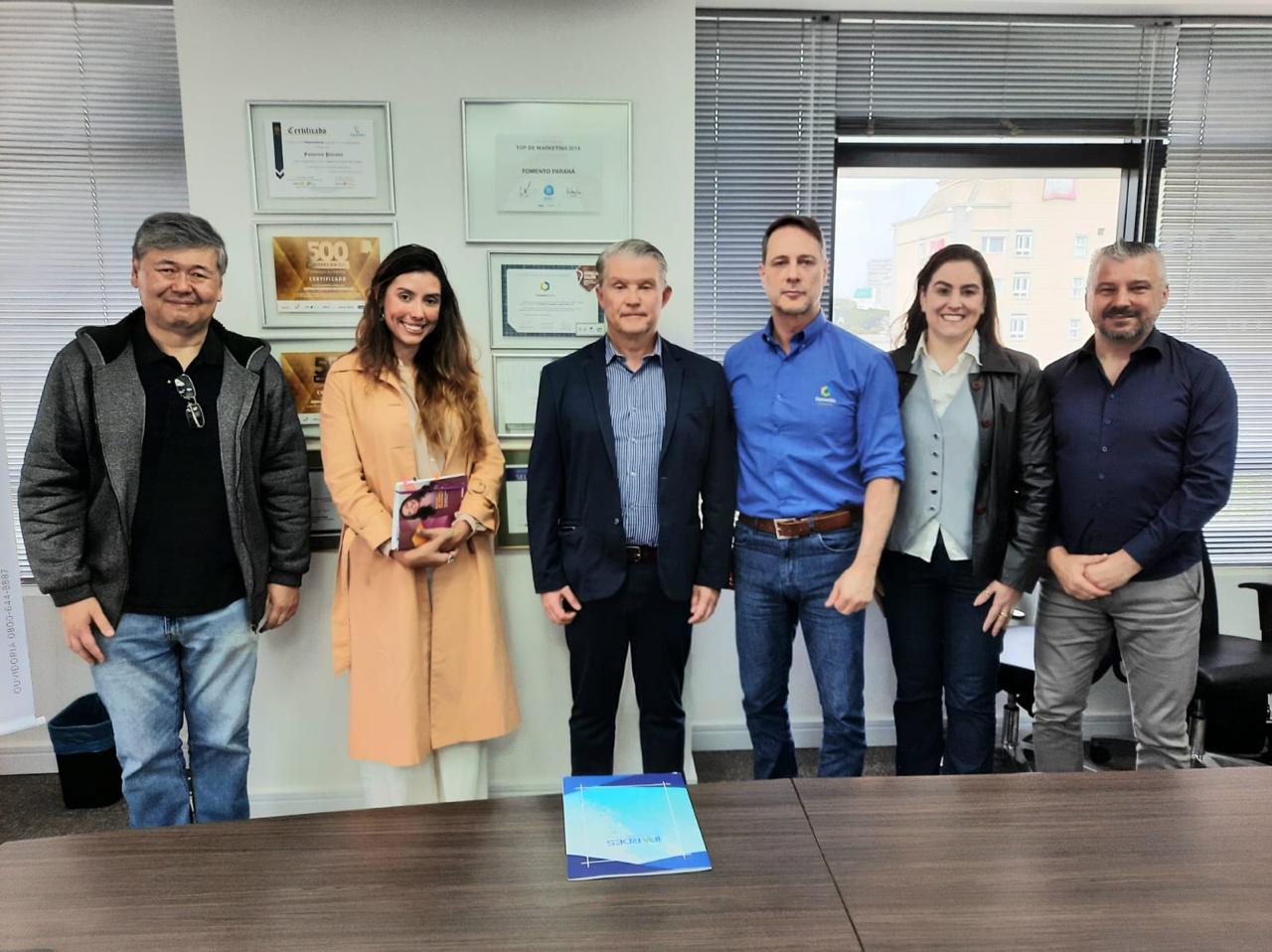 Reunião com diretores do Ipardes e Fomento Paraná