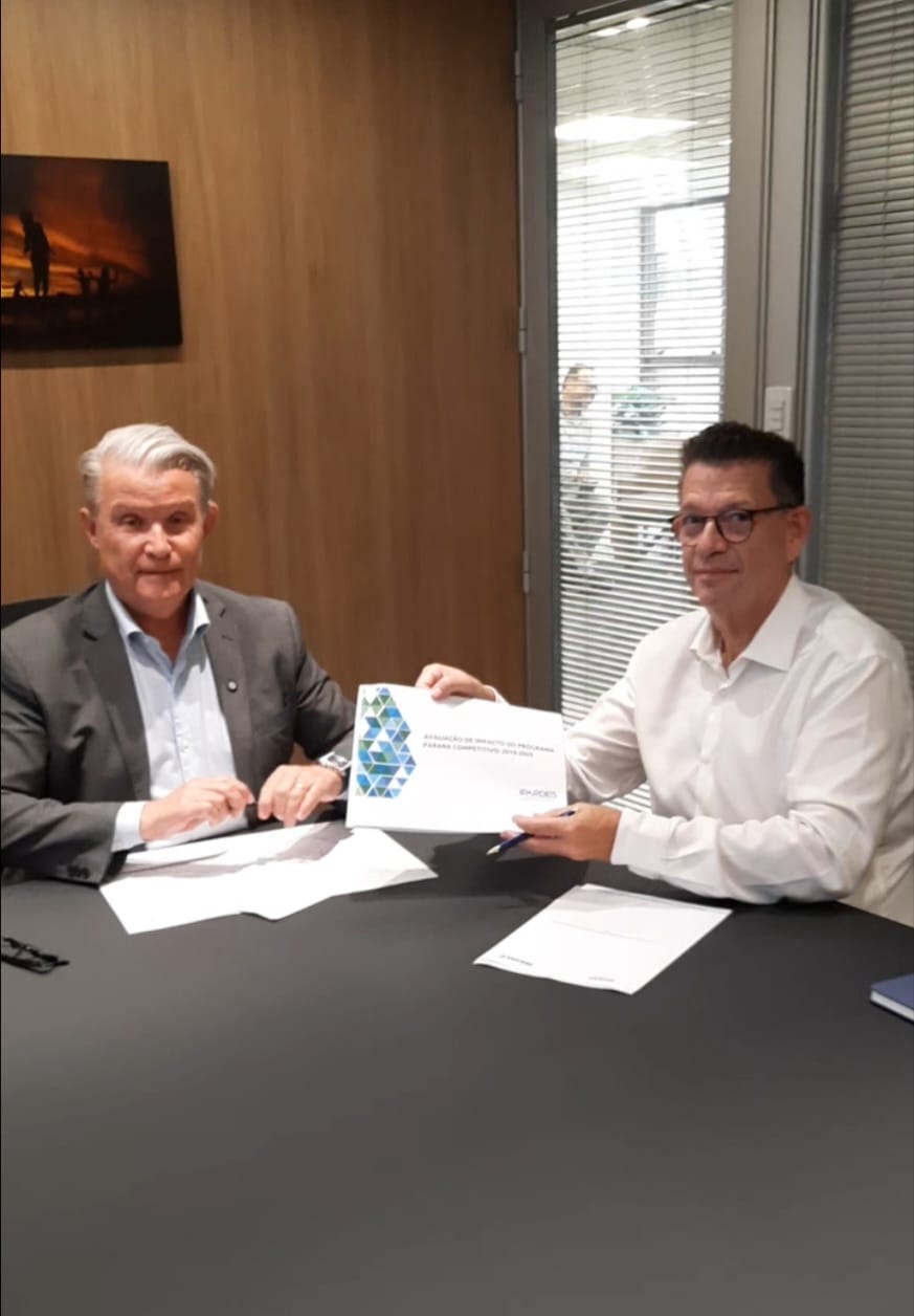 IPARDES entrega à Invest Paraná avaliação dos impactos do Programa Paraná Competitivo 2019 – 2025 e dos benefícios fiscais do Paraná