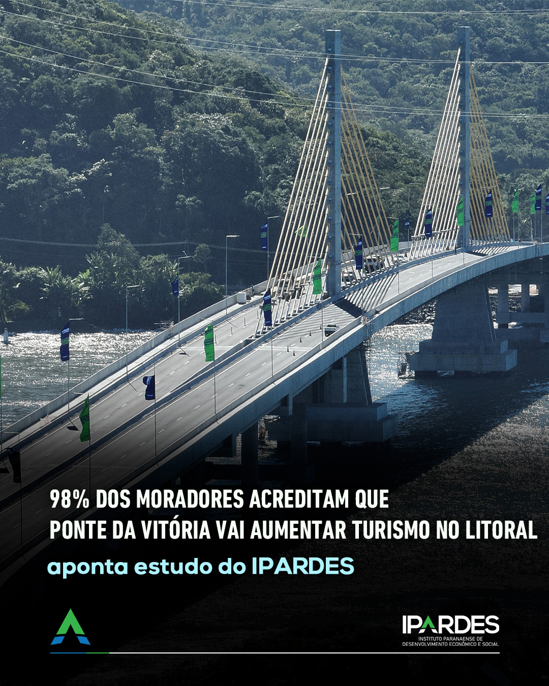 Ponte Guaratuba Aumento Turismo Litoral