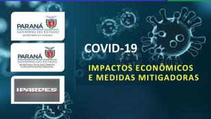 apresentação sobre os impactos econômicos e medidas mitigadoras da doença Covid-19