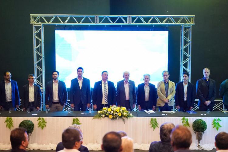 Participantes da audiência pública realizada em São Mateus do Sul, Paraná, dia 05/03/2020.