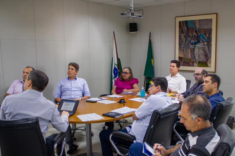 Reunião entre a Secretaria do Planejamento e o IPARDES