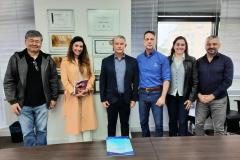 Reunião com diretores do Ipardes e Fomento Paraná