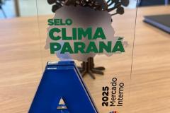IPARDES recebe Selo Clima Paraná 2025 na categoria A
