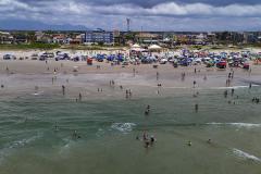 Verão Maior: arrecadação das prefeituras e movimentações no PIX crescem no Litoral. (Pontal do Paraná, 2026. Balneário de Ipanema).
