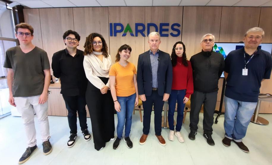 IPARDES recebe cinco novos bolsistas do Projeto Vulnerabilidade Socioambiental aos Riscos de Desastres Naturais nos Municípios do Paraná