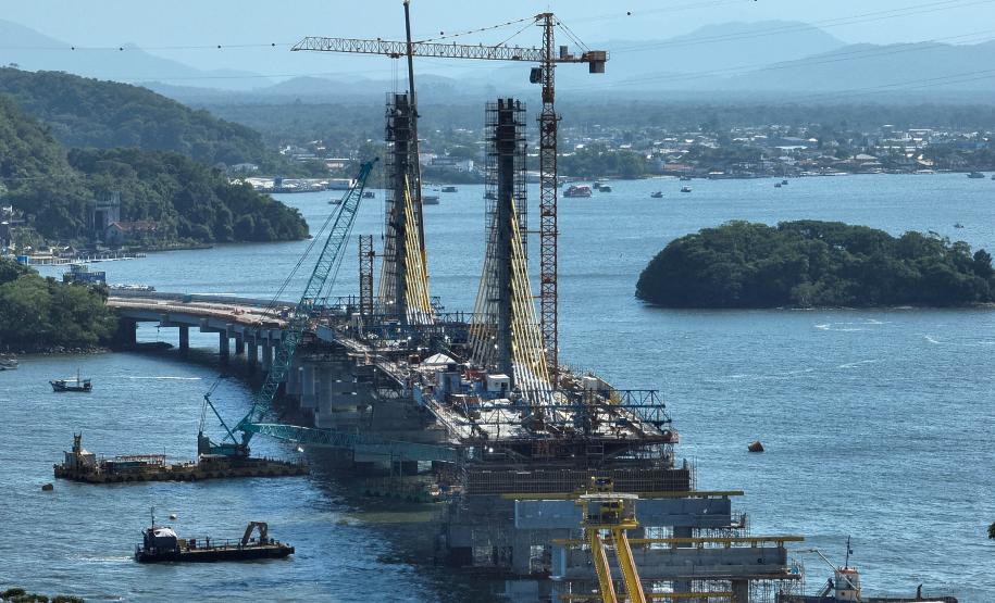 Ponte de Guaratuba já aumentou PIB do Paraná em R$ 368,6 milhões, aponta Ipardes