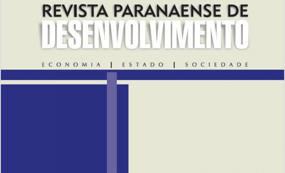 IPARDES lança nova edição da Revista Paranaense de Desenvolvimento