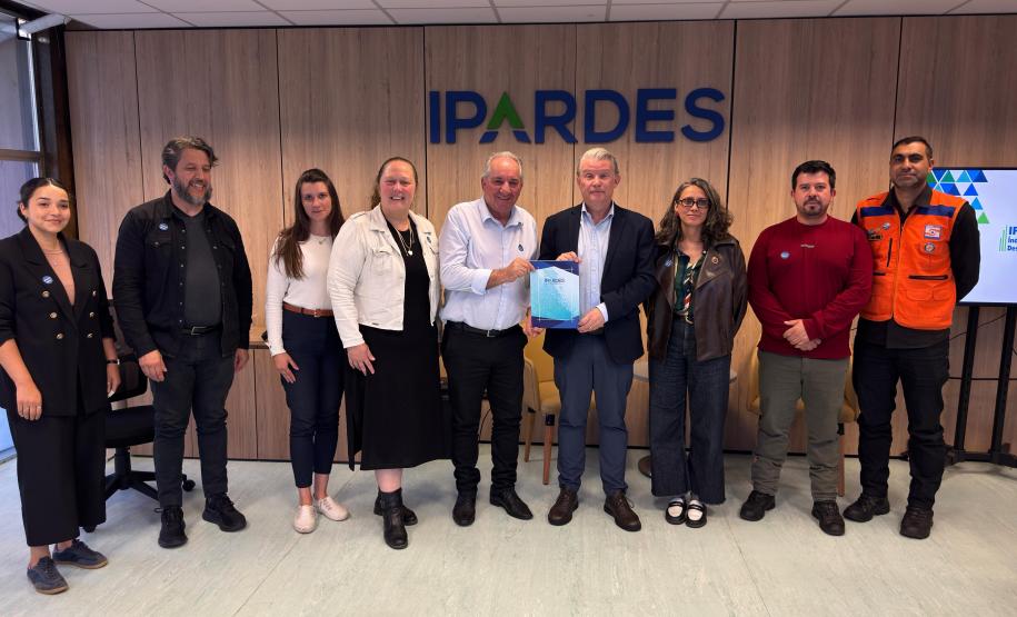 Ipardes celebra Termo de Cooperação Técnica com a Prefeitura de Rio Branco do Sul